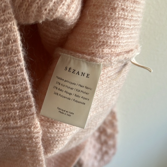 NWT Sezane Hortense Jumper Pink - Picture 6 of 8